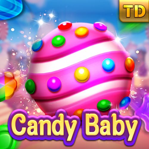 Candy Baby গেমের আইকন — রঙিন ক্যান্ডি ও মিষ্টির প্রতীক